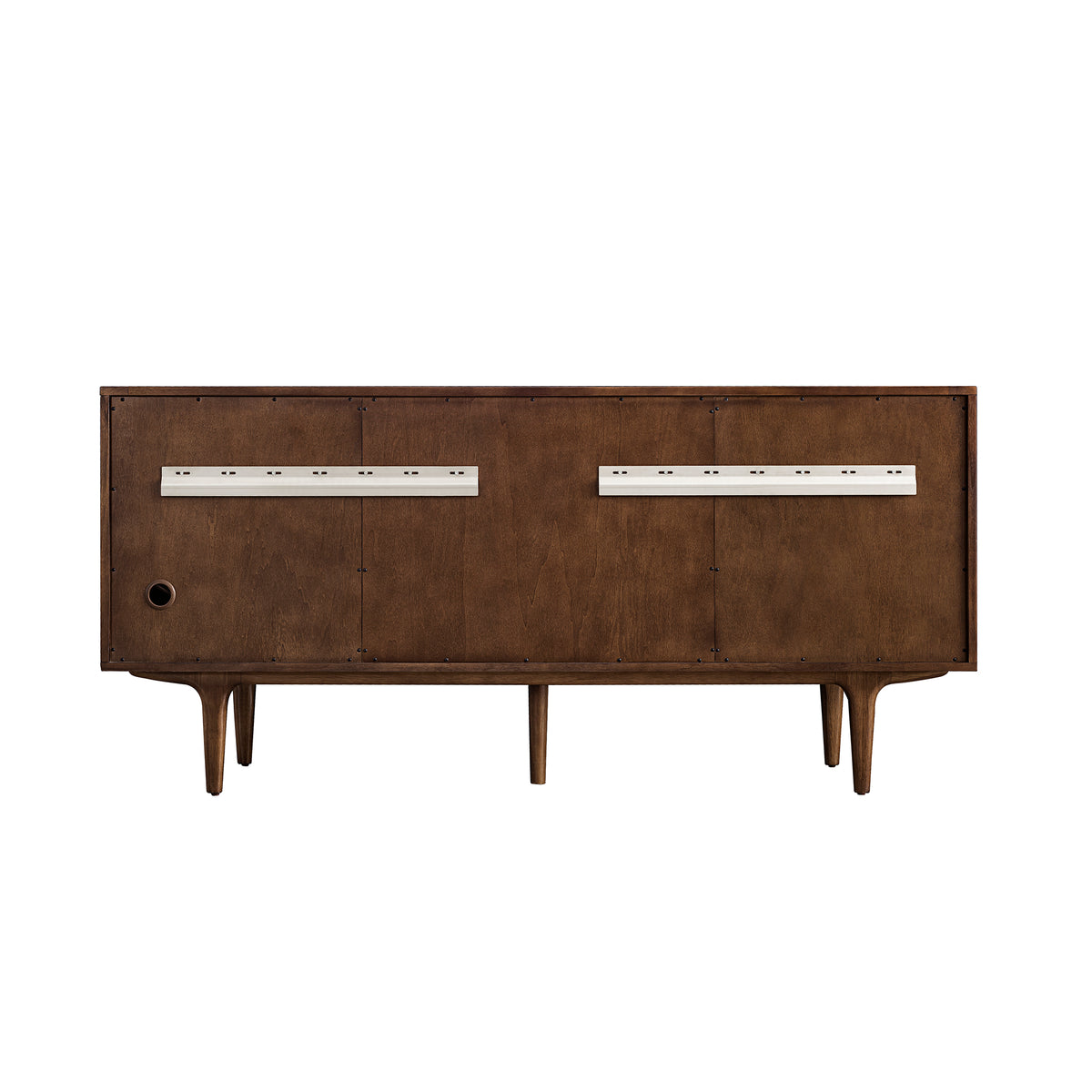 Amberly 72" Double Vanity, Mid-Century Walnut w/ 3 CM Ethereal Noctis Top