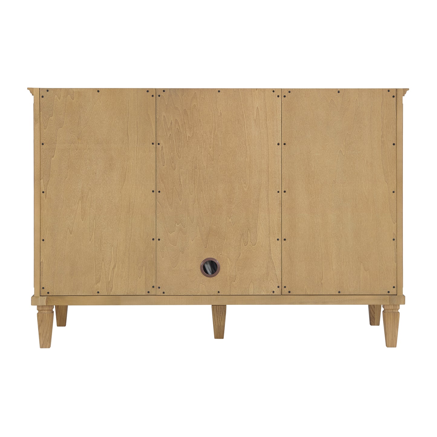 Renovate for Less Atlanta Lorelai 48" Single Vanity, Light Natural Oak w/ 3 CM Charcoal Soapstone Silestone Top