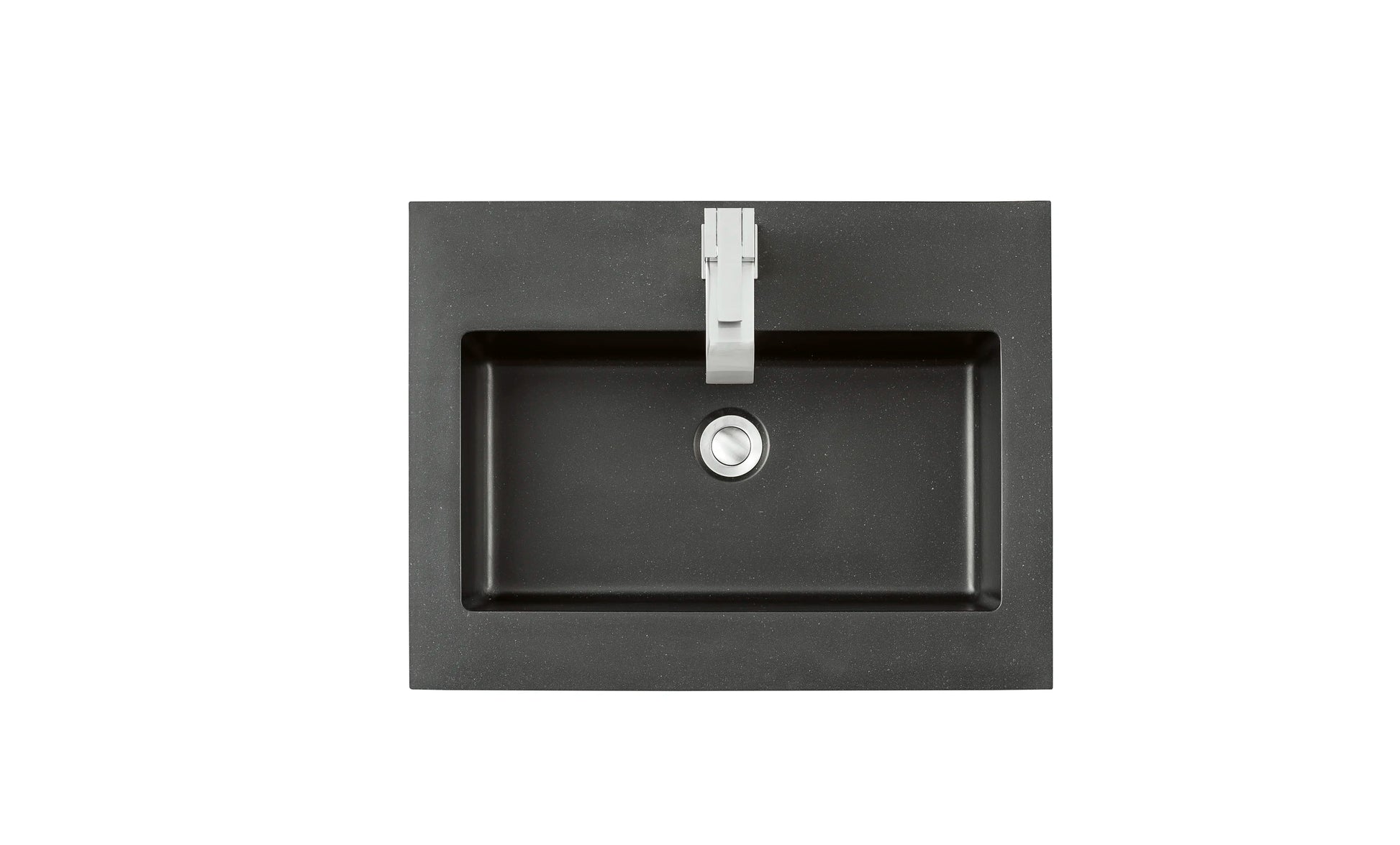 Renovate for Less Atlanta 23.6" Single Sink Top, Charcoal Black