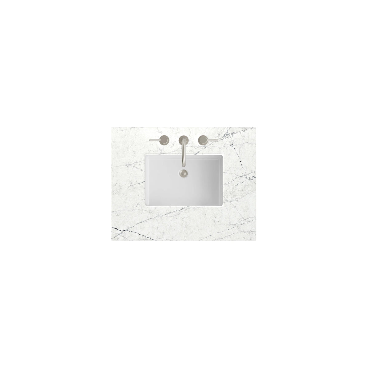 30" Single Top, 3 CM Ethereal Noctis Silestone w/ Sink