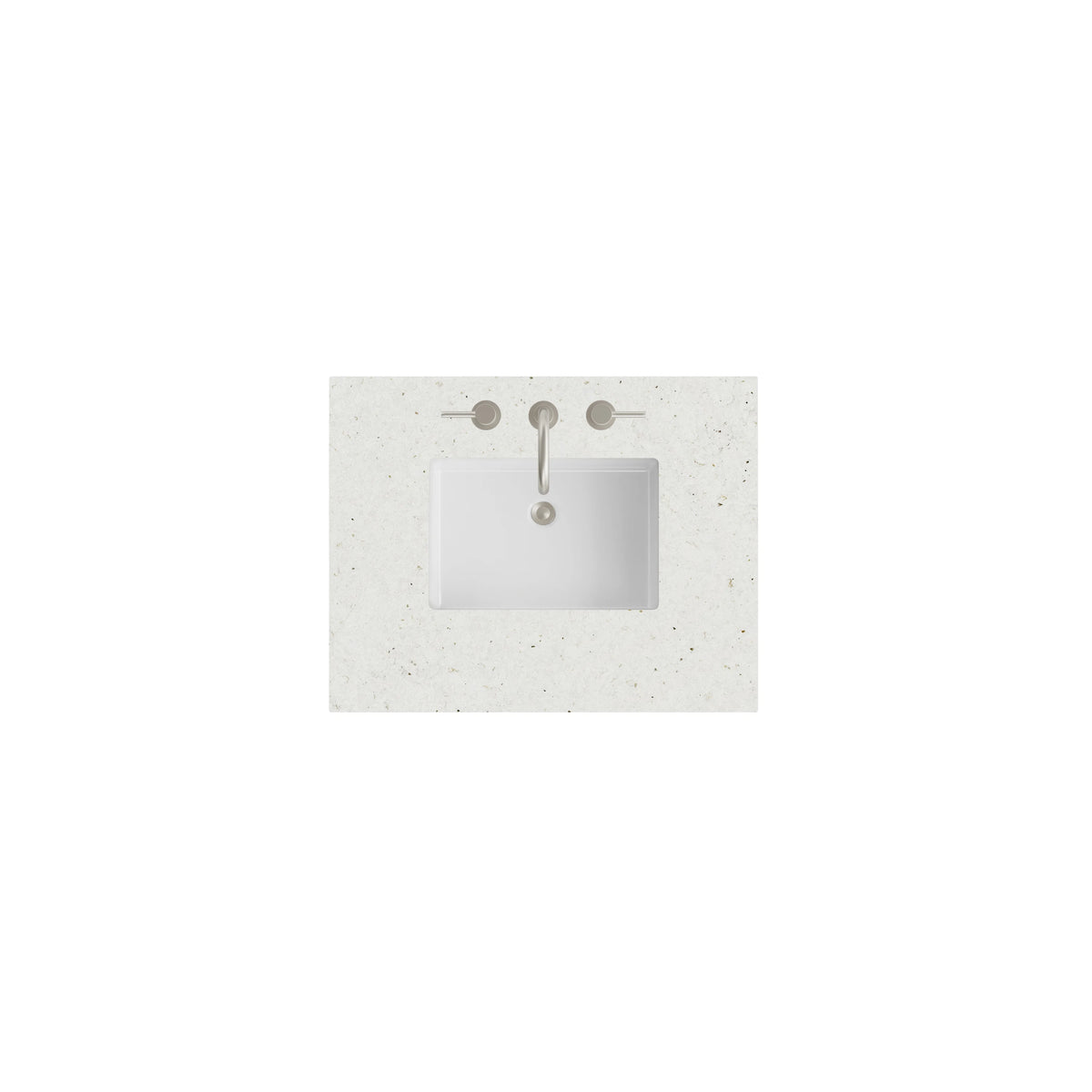 30" Single Top, 3 CM Lime Delight Silestone w/ Sink