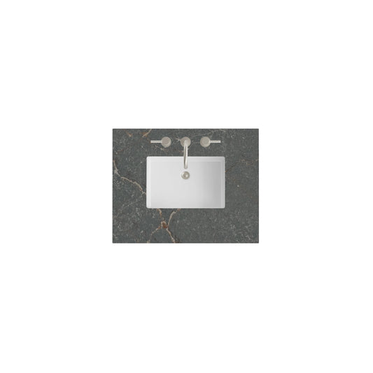 30" Single Top, 3 CM Parisien Bleu Silestone w/ Sink