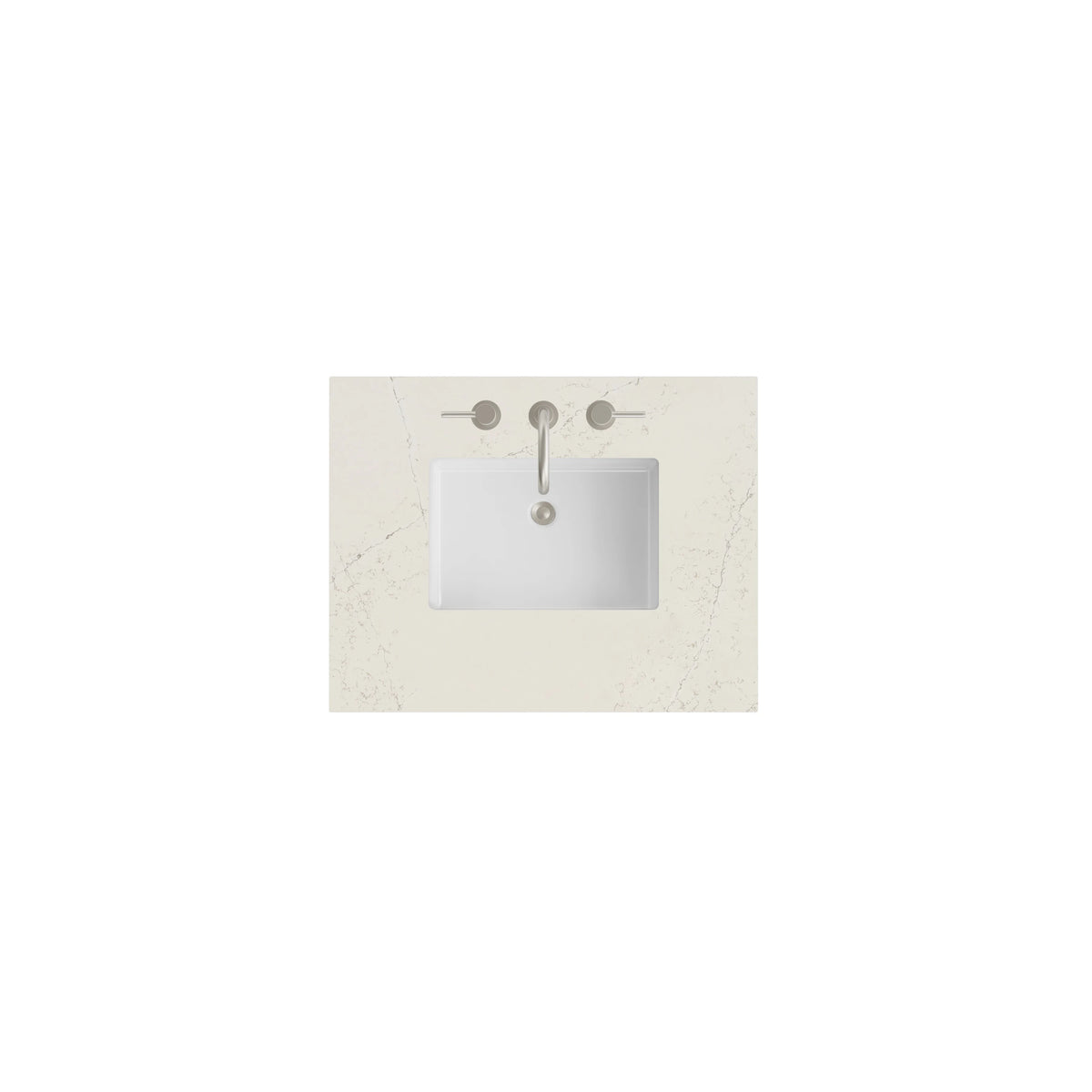 30" Single Top, 3CM Siberian Silestone w/ Sink