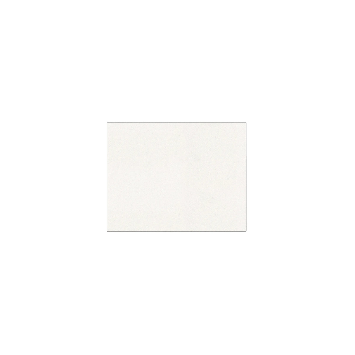 30" Linen Top, No Holes, White Zeus Silestone