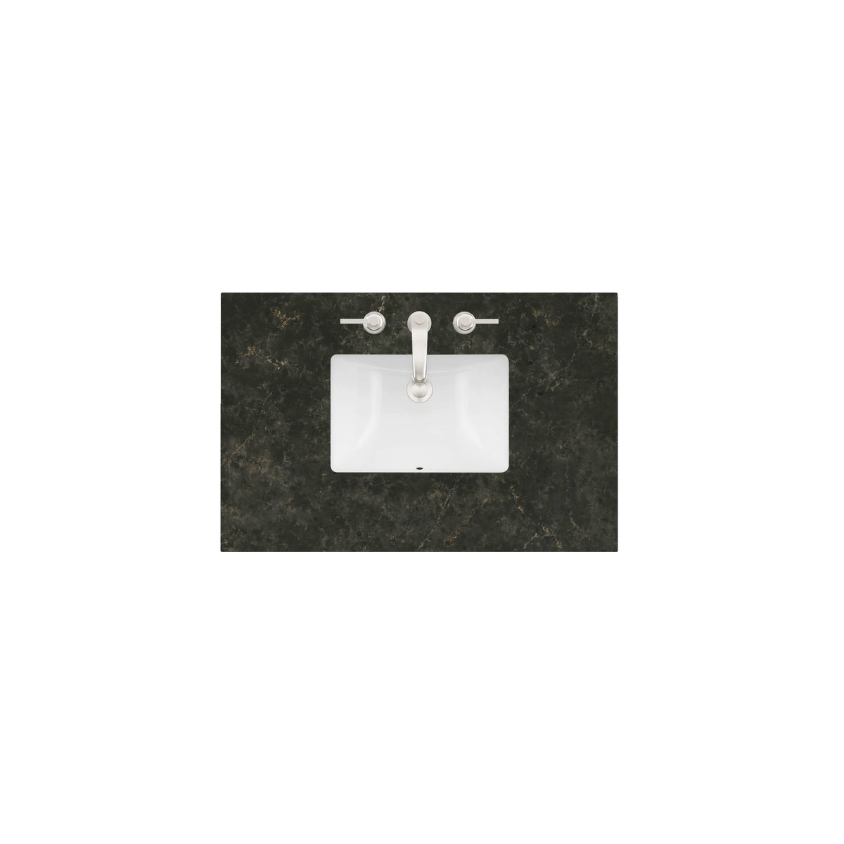 36" Single Top, 3CM Phantome Eclos w/ Sink