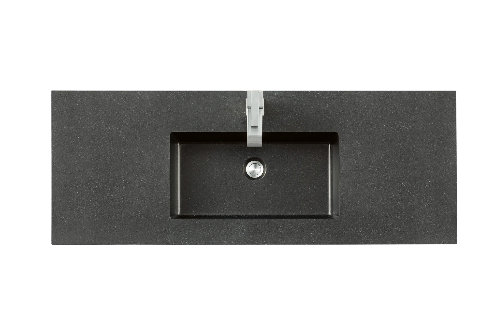 Renovate for Less Atlanta 47.3" Single Sink Top, Charcoal Black