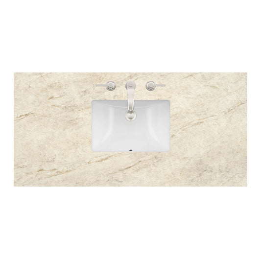 48" Single Top, 3CM Tajnar Eclos w/ Sink