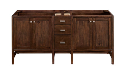 Renovate for Less Atlanta Addison 72" Double Vanity Cabinet, Mid-Century Acacia