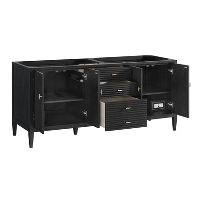 Renovate for Less Atlanta Myrrin 72" Vanity, Carbon Oak