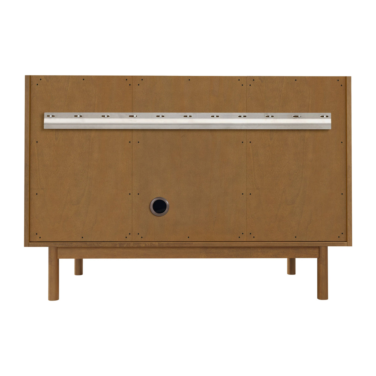 Laurent 48" Single Vanity, Honey Oak w/ 3 CM Eternal Jasmine Pearl Silestone Top w/FreePower Wireless Charger