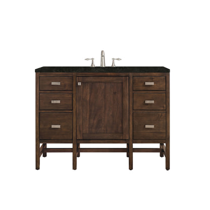 Renovate for Less Atlanta Addison 48" Single Vanity, Mid-Century Acacia, w/ 3 CM Phantome Eclos Top