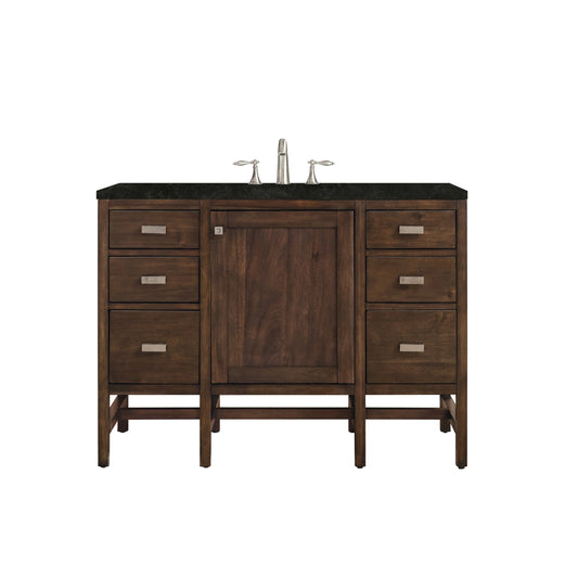 Addison 48" Single Vanity, Mid-Century Acacia, w/ 3 CM Phantome Eclos Top