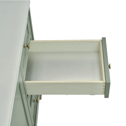 Chicago 60" Single Vanity, Smokey Celadon, w/ 3 CM Ethereal Noctis Silestone® Top