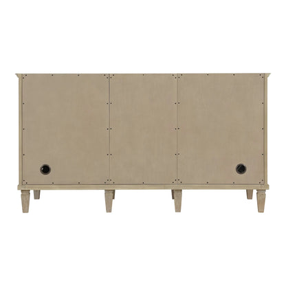 Lorelai 60" Double Vanity, Whitewashed Oak