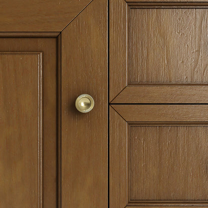 Renovate for Less Atlanta Brookfield 72" Double Vanity, Honey Oak