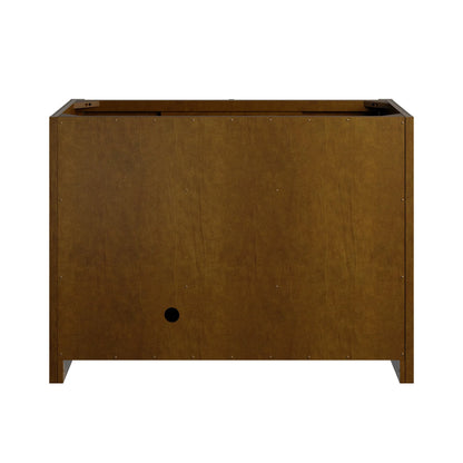 Bellshire 48" Single Vanity, Honey Oak w/ 3 CM Parisien Bleu Silestone Top w/FreePower Wireless Charger