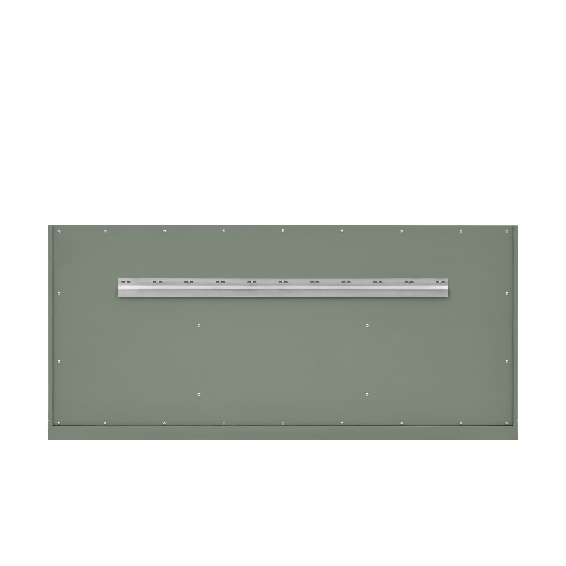 Renovate for Less Atlanta Chicago 60" Double Vanity, Smokey Celadon, w/ 3 CM Carrara Marble Top