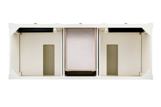 Brittany 60" Double Vanity in Bright White