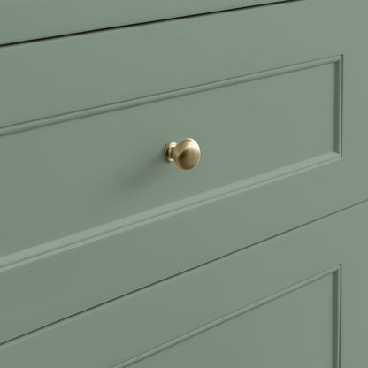 Renovate for Less Atlanta Breckenridge 72" Double Vanity Base Only, Smokey Celadon