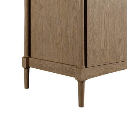 Renovate for Less Atlanta Kinnsden 36" Single Vanity, Weathered Oak w/ 3 CM Victorian Silver Silestone Top