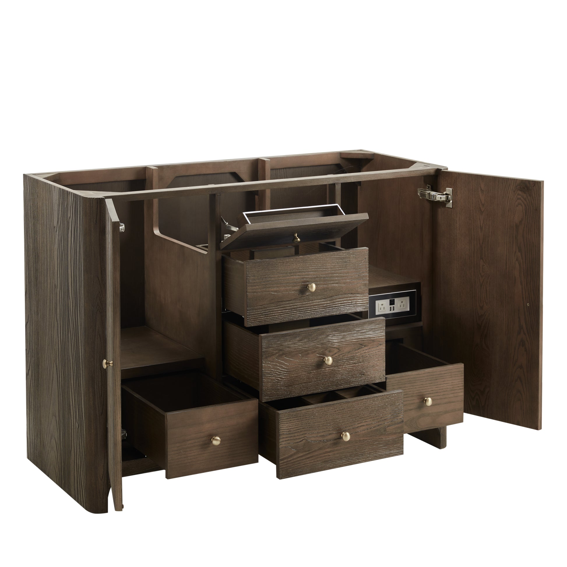 Renovate for Less Atlanta Gracyn 48" Single Vanity, Sable