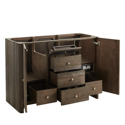 Renovate for Less Atlanta Gracyn 48" Single Vanity, Sable