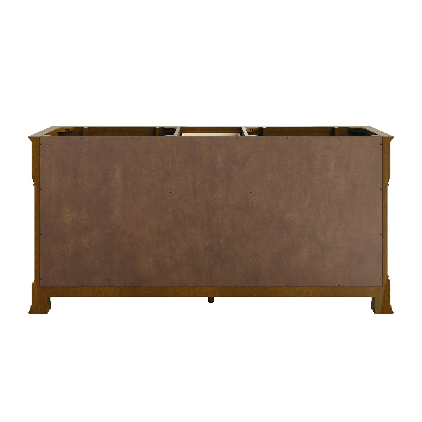 Renovate for Less Atlanta Brookfield 72" Double Vanity, Honey Oak, w/ 3 CM Tajnar Eclos Top w/FreePower Wireless Charger