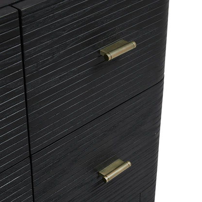 Lucian 48" Single Vanity, Carbon Oak, w/ 3 CM Tajnar Eclos Top w/FreePower Wireless Charger