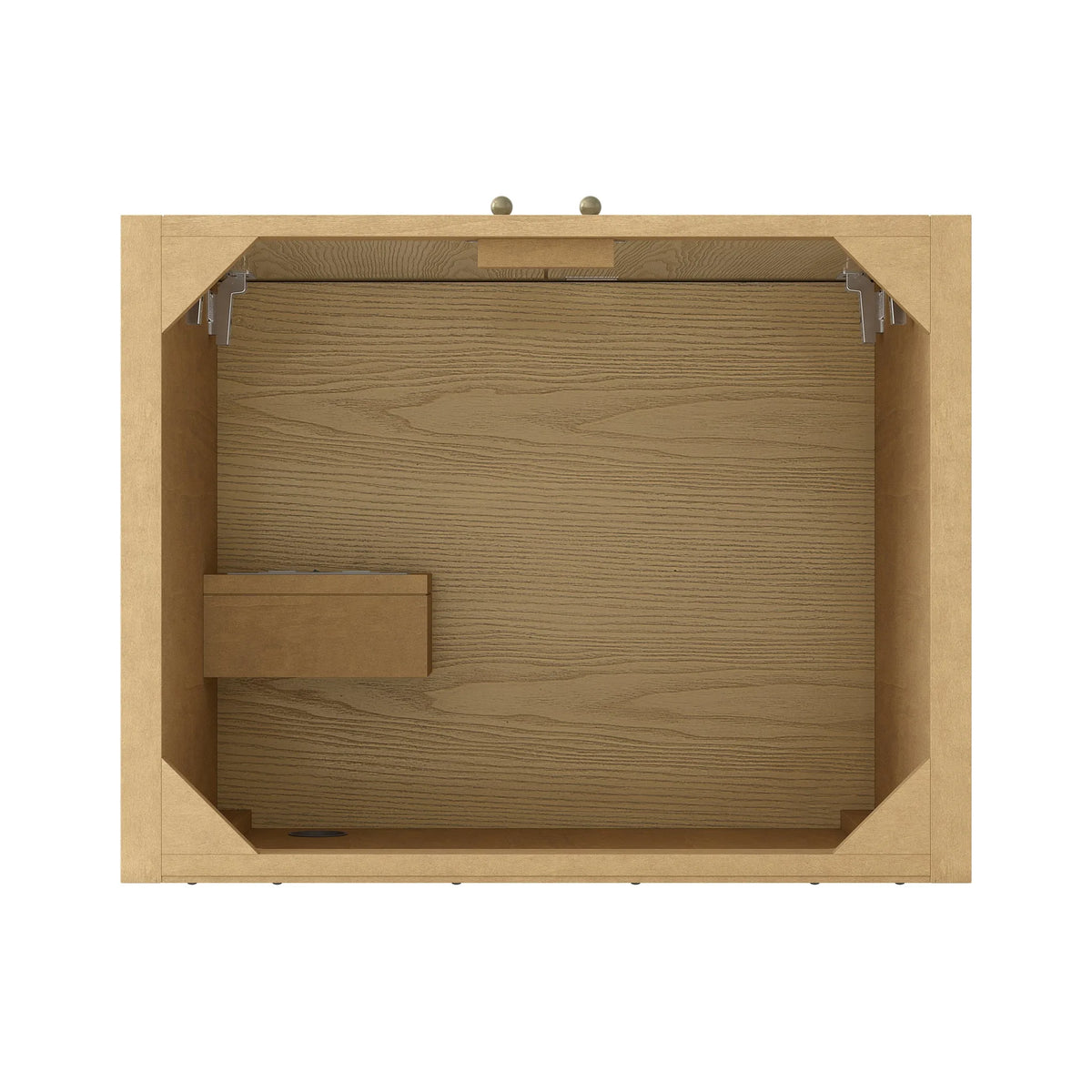 Hudson 30" Single Vanity, Light Natural Oak w/ 3 CM Phantome Eclos Top