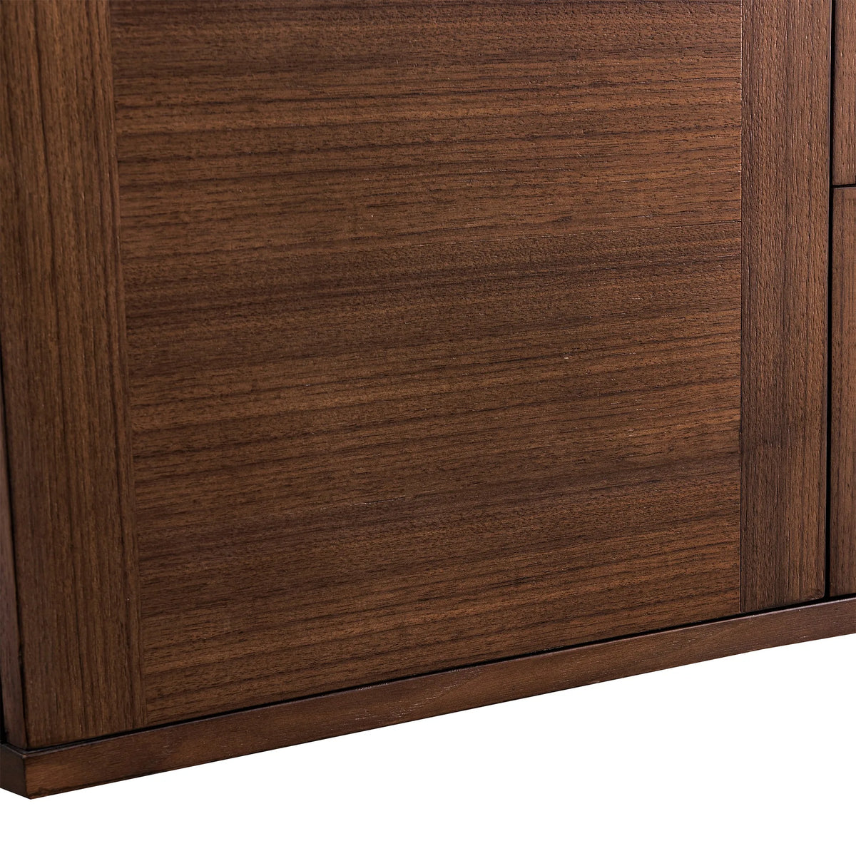 Amberly 72" Double Vanity, Mid-Century Walnut w/ 3 CM Ethereal Noctis Top