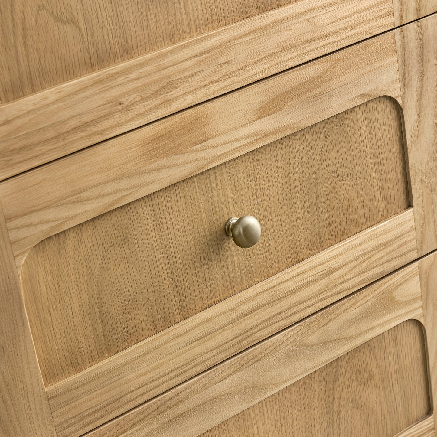 Renovate for Less Atlanta Laurent 36" Single Vanity, Light Natural Oak, w/ 3 CM Phantome Eclos Top
