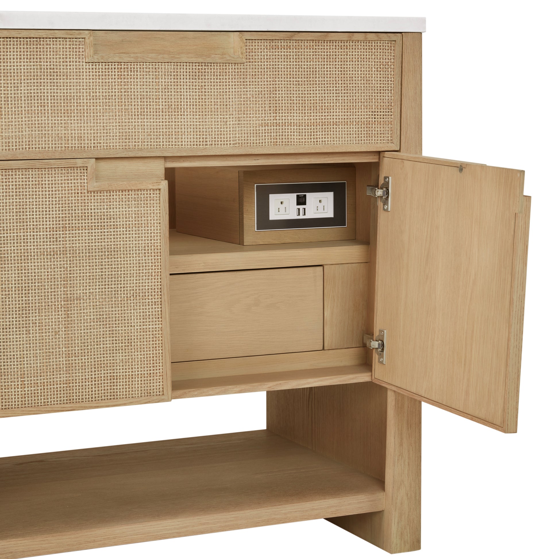 Renovate for Less Atlanta Solene 36" Single Vanity, Seaside Oak