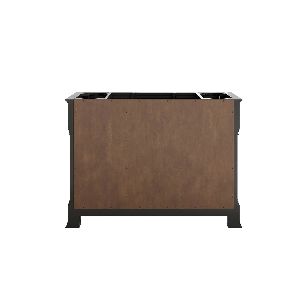 Brookfield 48" Single Vanity, Black Onyx w/3 CM Charcoal Soapstone Silestone Top