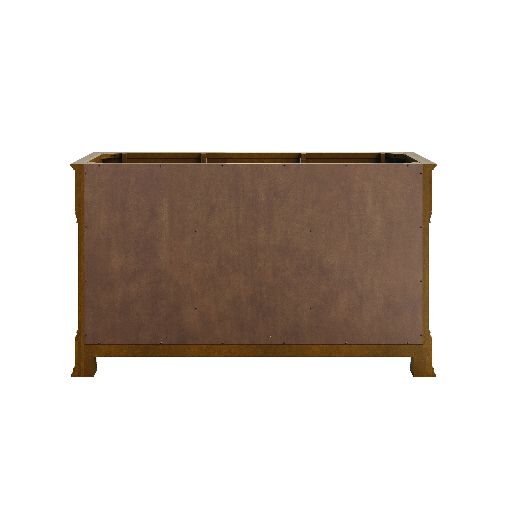 Renovate for Less Atlanta Brookfield 60" Double Vanity, Honey Oak w/ 3 CM Ethereal Noctis Silestone Top