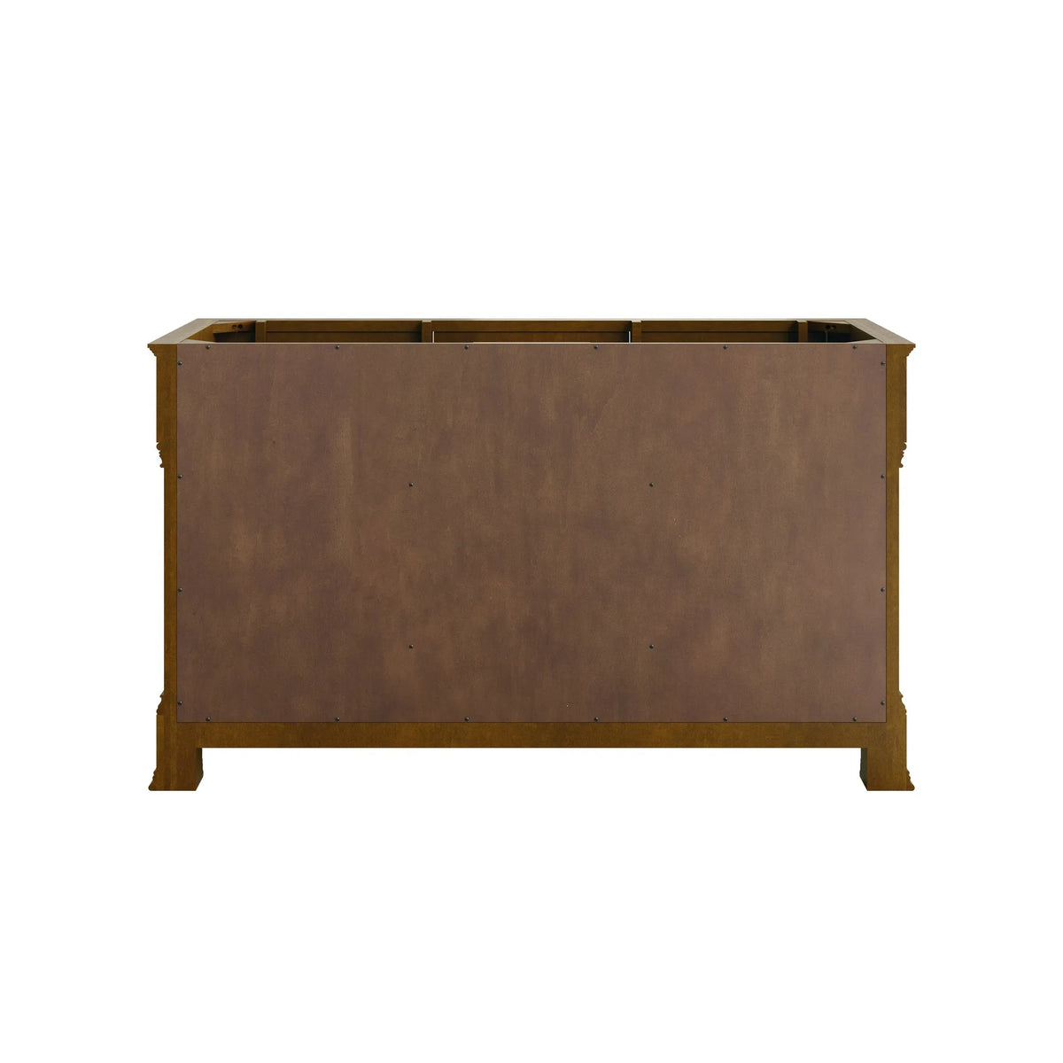 Brookfield 60" Double Vanity, Honey Oak w/ 3 CM Victorian Silver Silestone Top