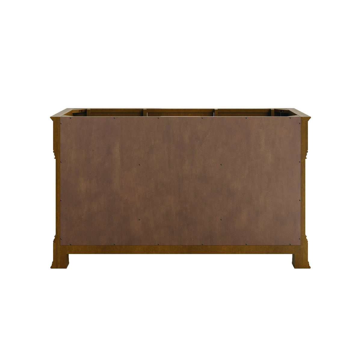 Brookfield 60" Double Vanity, Honey Oak w/ 3 CM Parisien Bleu Silestone Top
