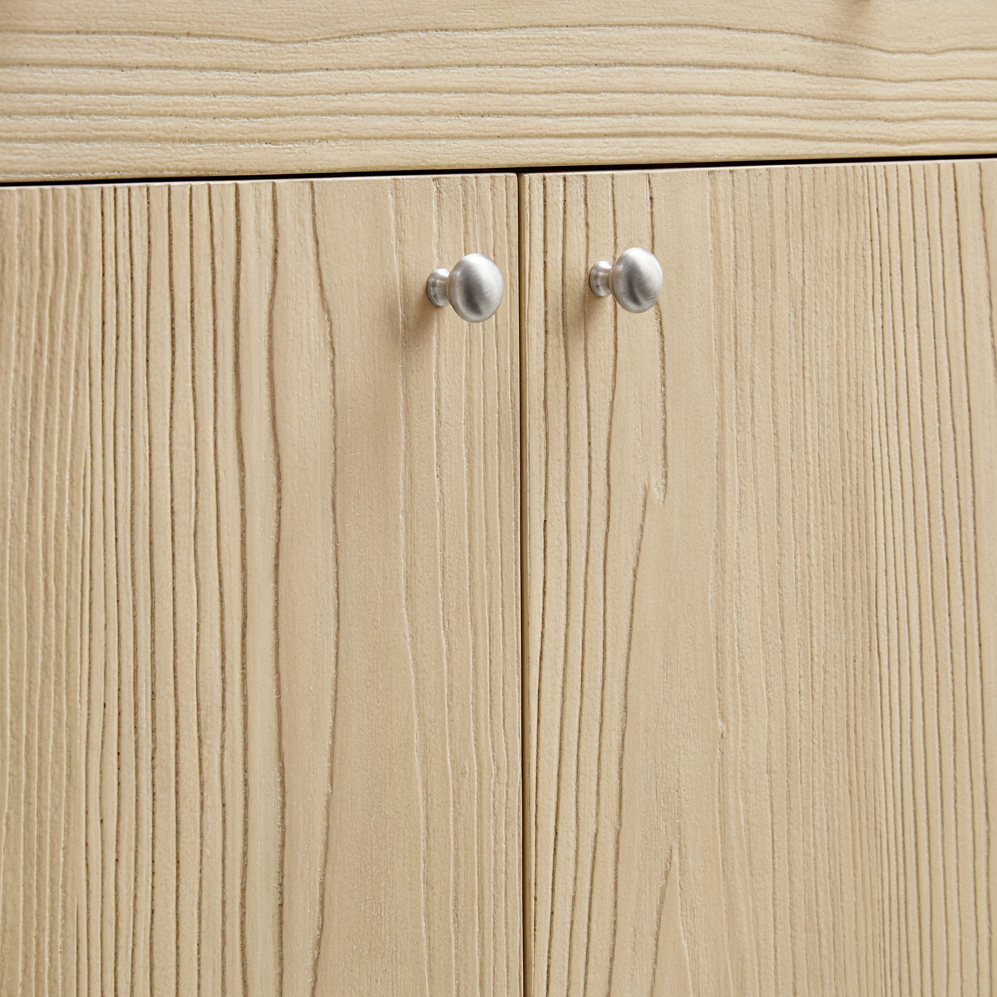 Renovate for Less Atlanta Gracyn 36" Single Vanity, Coastal Driftwood, w/ 3 CM Phantome Eclos Widespread Top