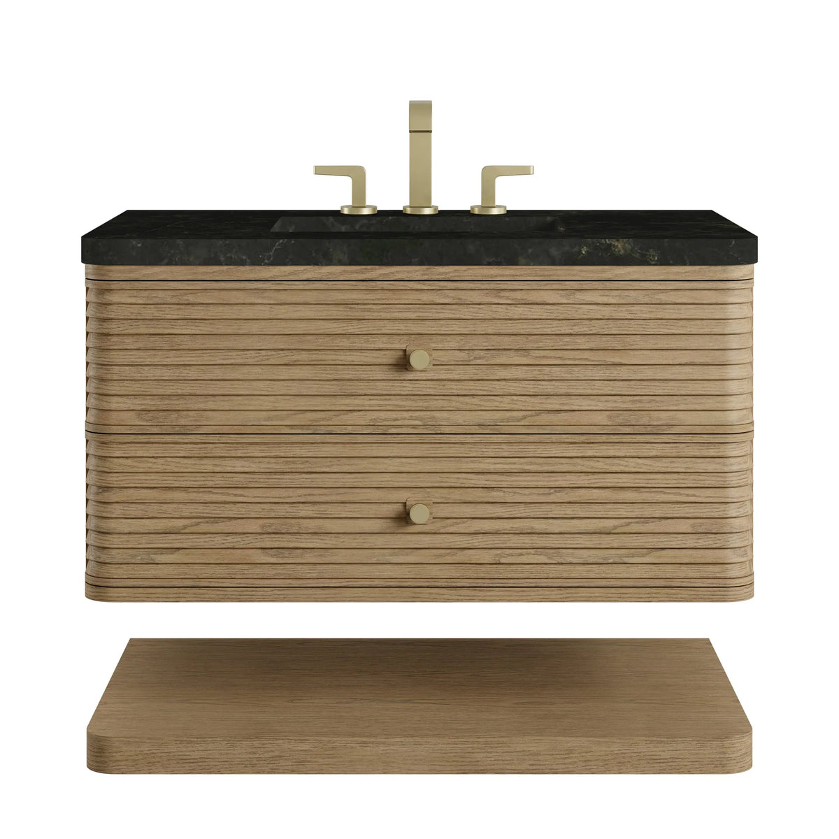 Allamari 36" Single Vanity, Dune Mist w/ 3 CM Phantome Eclos Top