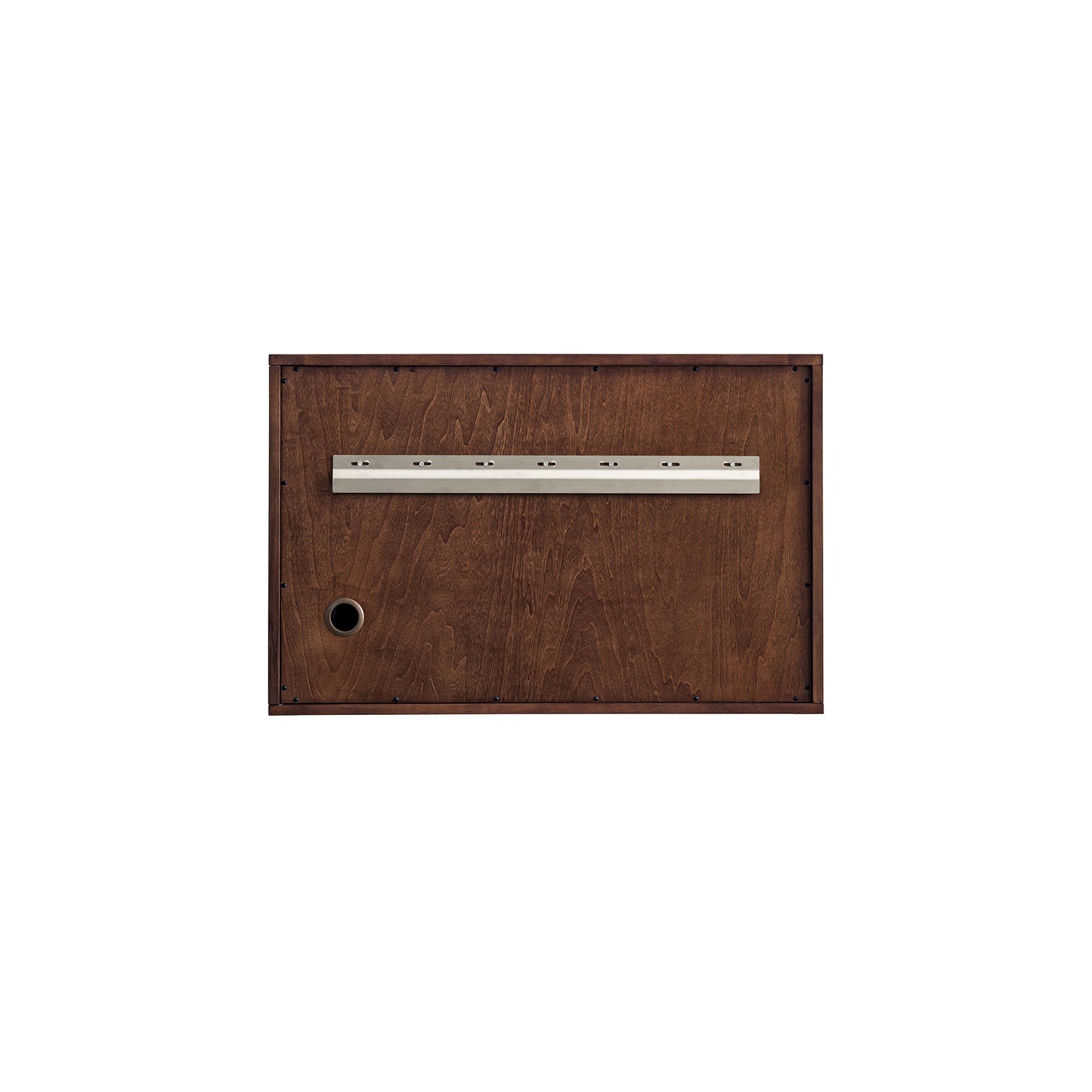 Renovate for Less Atlanta Amberly 36" Single Vanity, Mid-Century Walnut w/ 3 CM Eternal Jasmine Pearl Top