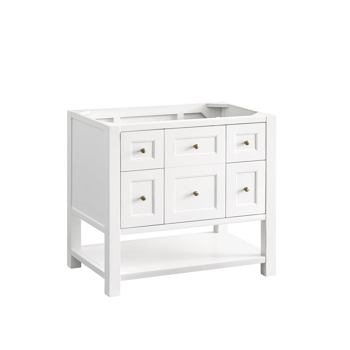 Renovate for Less Atlanta Breckenridge 36" Single Vanity Cabinet, Bright White