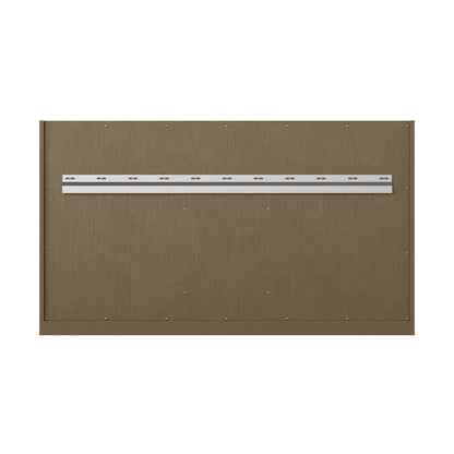 Renovate for Less Atlanta Chicago 48" Single Vanity, Walnut Whisper, w/ 3 CM Charcoal Soapstone Silestone® Top
