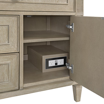 Renovate for Less Atlanta Lorelai 36" Single Vanity, Whitewashed Oak