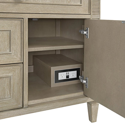 Lorelai 36" Single Vanity, Whitewashed Oak, w/ 3 CM Phantome Eclos Top