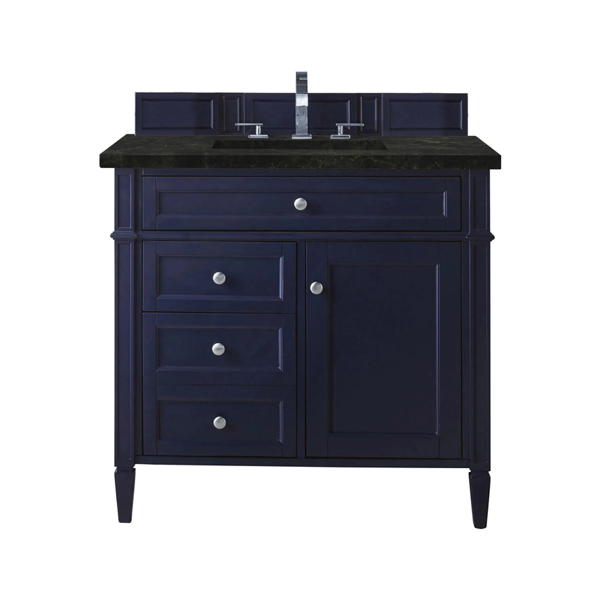 Brittany 36" Single Vanity, Victory Blue, w/ 3 CM Phantome Eclos Top