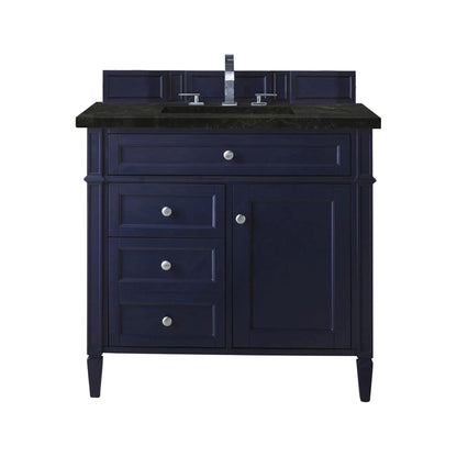 Brittany 36" Single Vanity, Victory Blue, w/ 3 CM Phantome Eclos Top