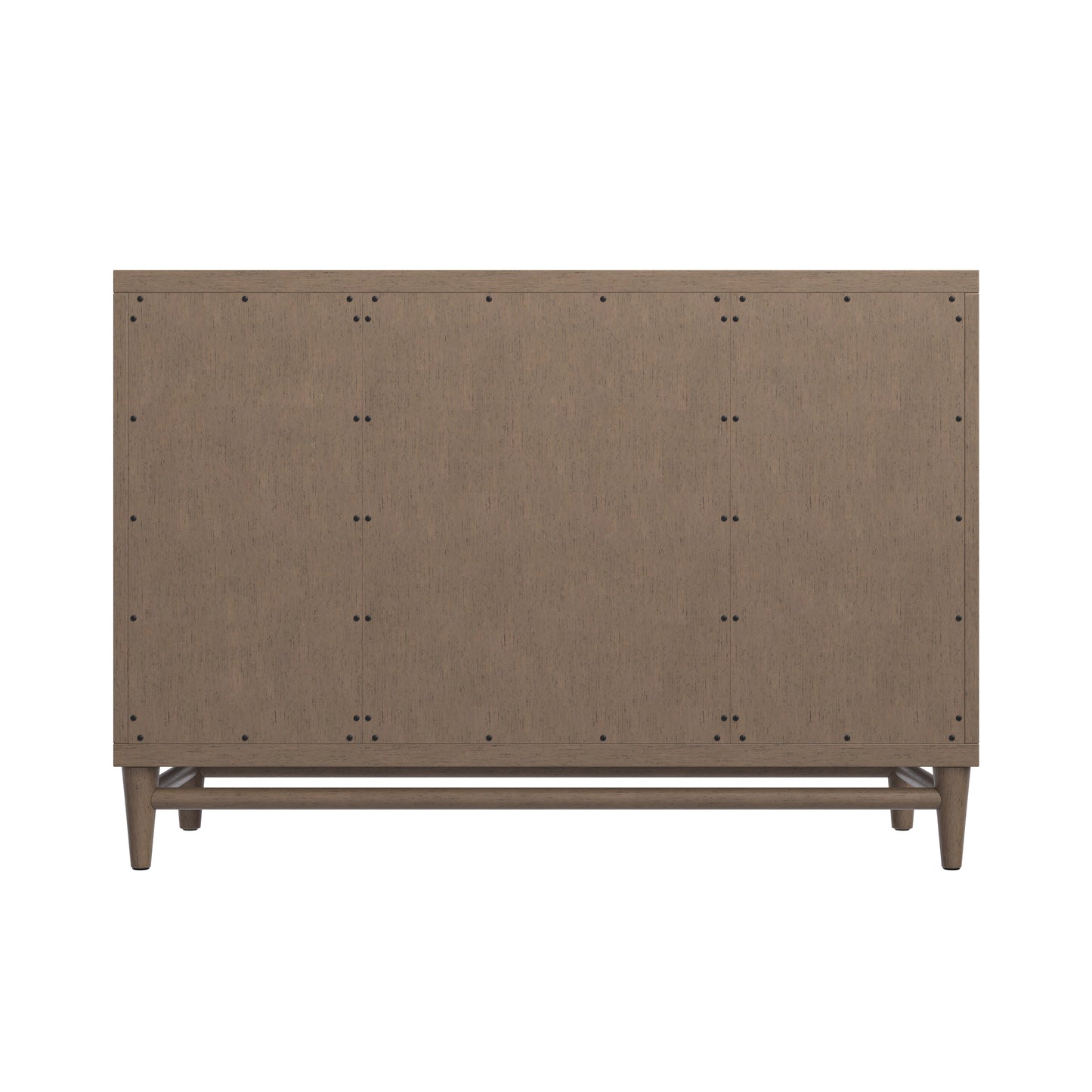 Renovate for Less Atlanta Portland 48" Single Vanity Whitewashed Walnut w/ 3 CM Charcoal Soapstone Silestone Top