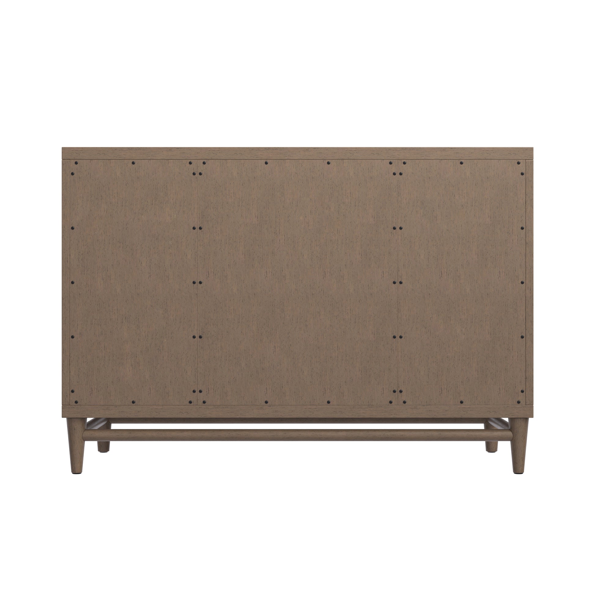 Renovate for Less Atlanta Portland 48" Single Vanity Whitewashed Walnut w/ 3 CM Charcoal Soapstone Silestone Top