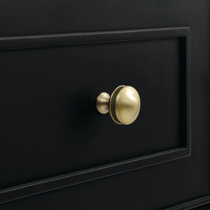 Lorelai 72" Double Vanity, Black Onyx w/ 3 CM Ethereal Noctis Silestone Top
