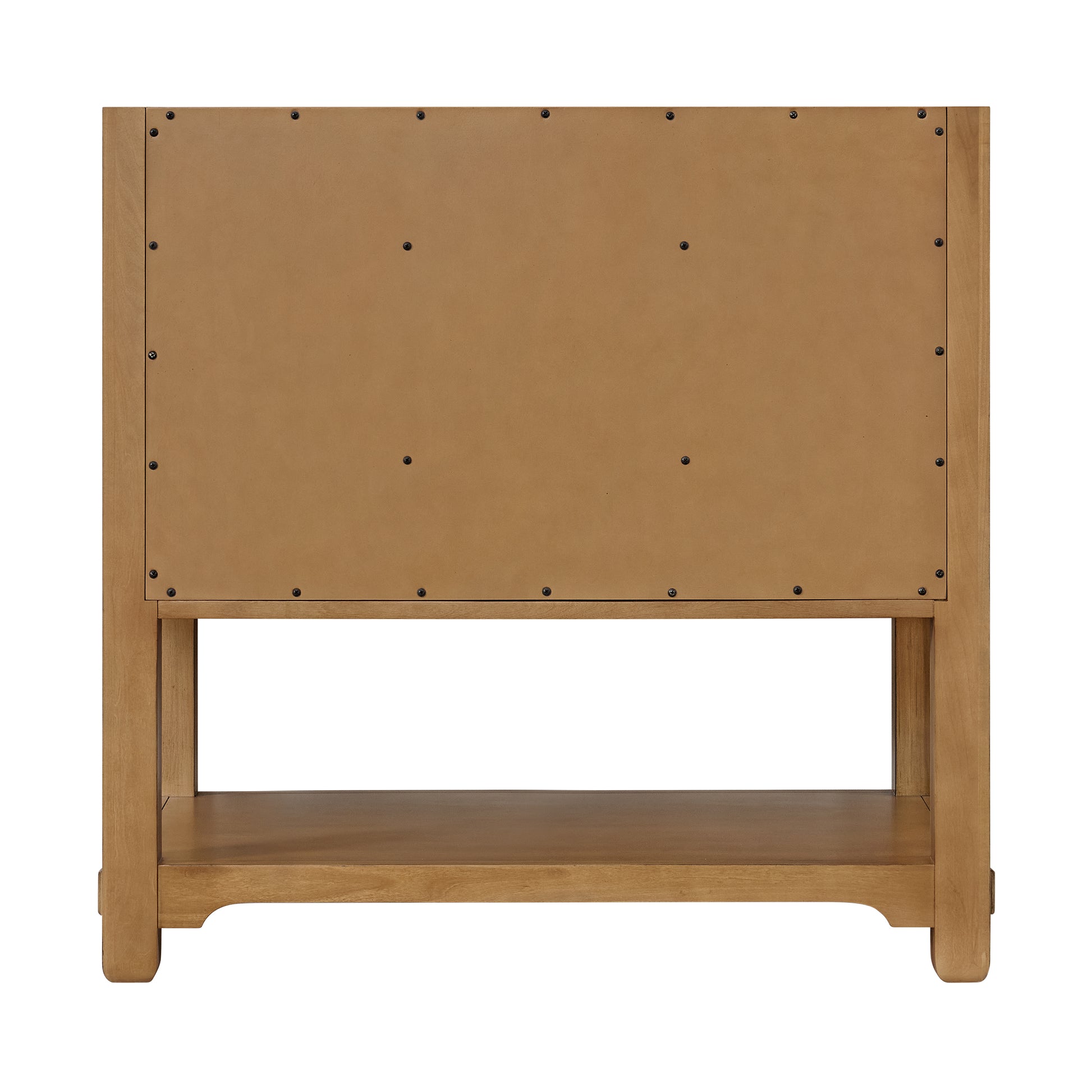 Renovate for Less Atlanta Malibu 36" Single Vanity, Amber Birch w/ 3 CM Victorian Silver Top