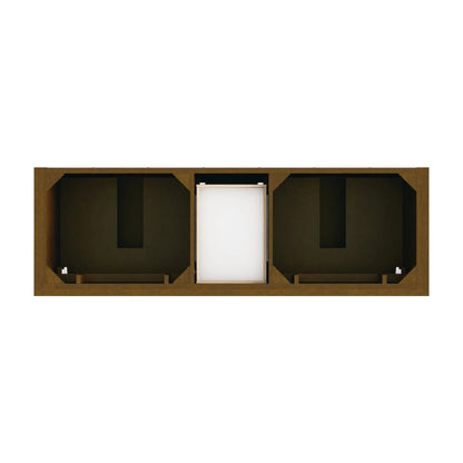 Brookfield 72" Double Vanity, Honey Oak, w/ 3 CM Tajnar Eclos Top
